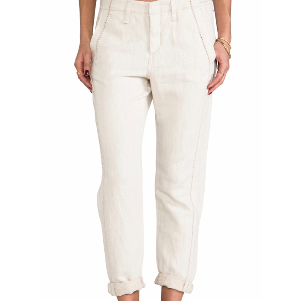 Rag & Bone Separating Portobello Pant in Natural